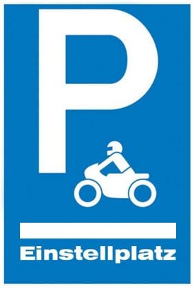 Motorradeinstellplatz in Tiefgarage 20