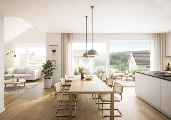 Wohnen mit Panorama – Lichtdurchflutete Maisonette (Haus B) 3