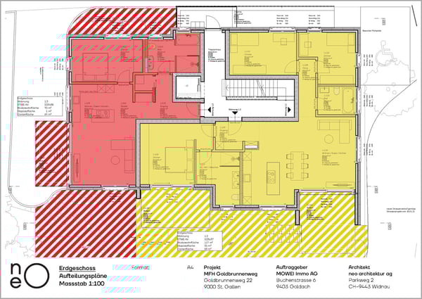Exklusive Erdgeschosswohnung mit ca. 100 m2 Gartenanteil! 3