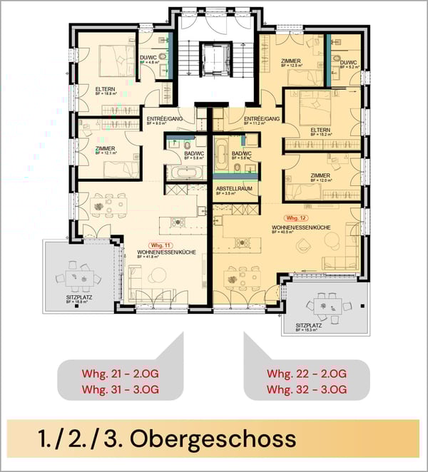 BIENENPARK - Hochwertige 1.5 Zimmer-Eigentumswohnung 4