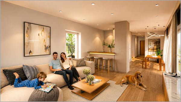 Penthousewohnung mit 110m2 Dachterrasse! 2