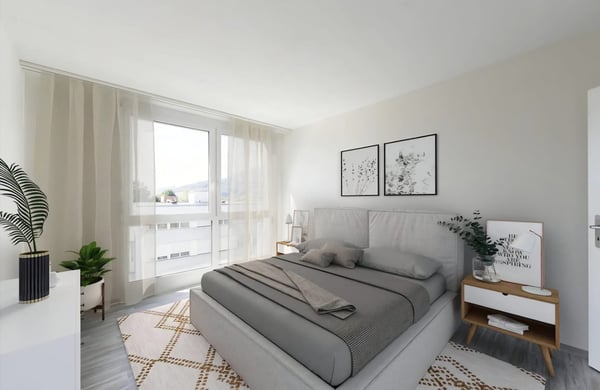 Helle 3.5-Zimmer-Wohnung im 4. Stock in Buchs SG – ab sofort verfügbar! 1