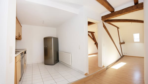 1.5 Zimmer-Dachwohnung 2. OG ohne Balkon 3