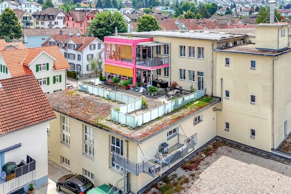 Stattliches Wohn- und Geschäftshaus mit zwei grossen Wohnungen und vielseitig nutzbarem Gewerbe an zentraler Lage 58