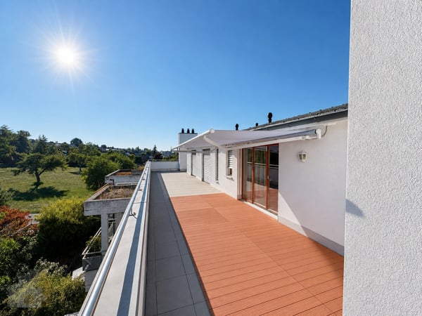 Attikawohnung mit 230 m2 Terrasse, Privatlift und Seesicht 5
