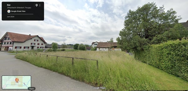 1'367 m2 Bauland in Zihlschlacht Dorfzone D2 3