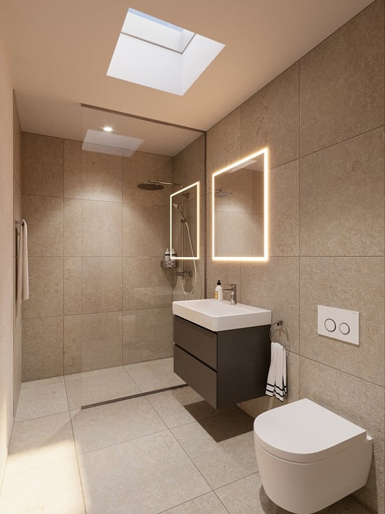 Neubauprojekt HIROKI: 1.5-Zimmer-Attikawohnung 7