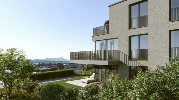 Neubauprojekt HIROKI: 1.5-Zimmer-Attikawohnung 2