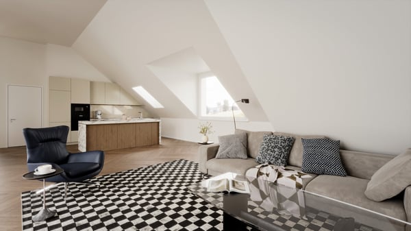 NEUBAU: 1.5-Zimmer Maisonette Wohnung 9