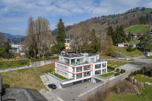 Moderne 4.5-Zimmer-Wohnung mit Bergpanorama in Ebnat-Kappel 1