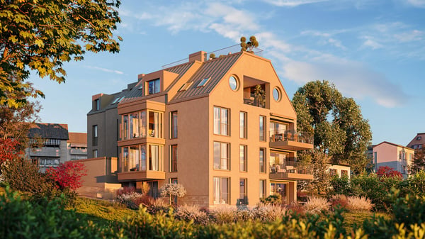 Exklusive 4.5-Zimmer Dachwohnung mit privater Dachterrasse