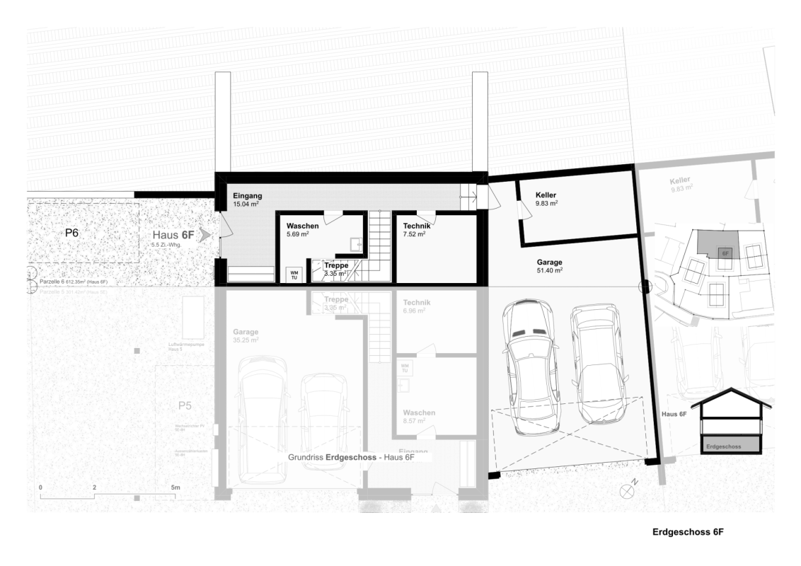 5.5-Zimmer-Doppeleinfamilienhaus als hochwertiger Erstwohnsitz (6F) in Davos Wiesen