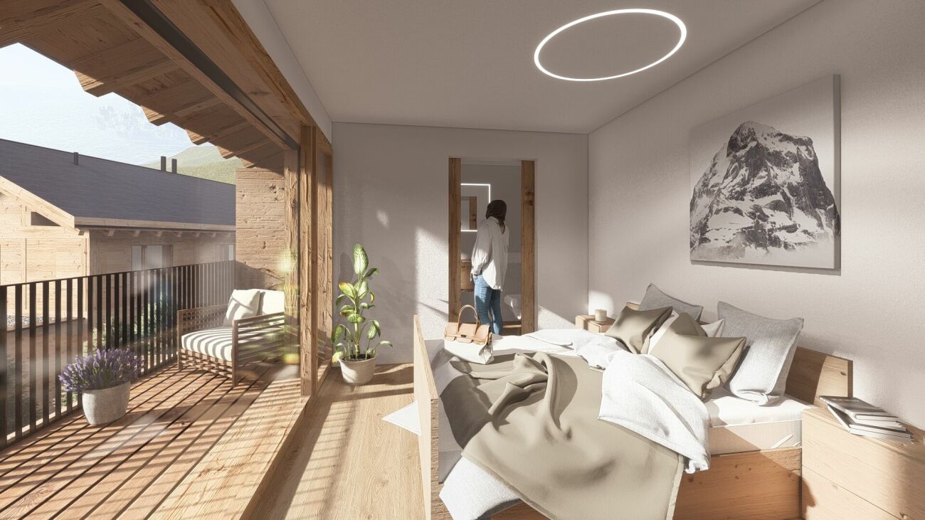 5.5-Zimmer-Doppeleinfamilienhaus als hochwertiger Erstwohnsitz (1A) in Davos Wiesen