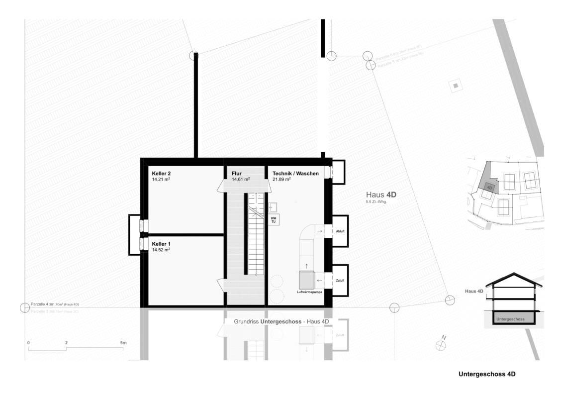 5.5-Zimmer-Doppeleinfamilienhaus als hochwertiger Erstwohnsitz (4D) in Davos Wiesen