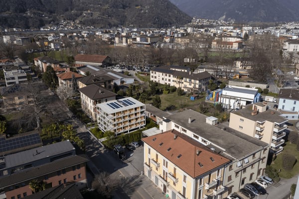 BELLINZONA CENTRO - Attico vista castelli anche residenza secondaria 5
