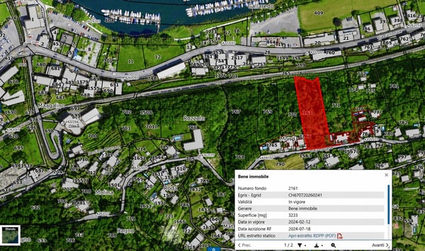 Terreno edificabile in posizione privilegiata con vista lago 8