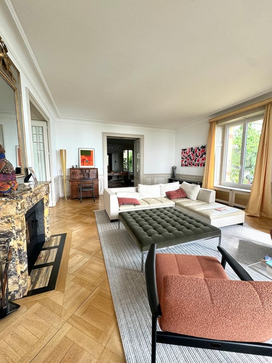 Somptueuse maison de maître avec vue sur le lac et les Alpes 3