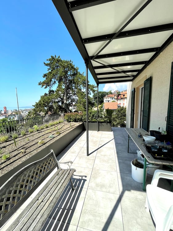 Avec vue sur le lac et les Alpes, idéalement pour les étudiants, ch... 9