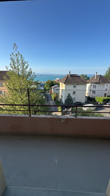 Bel appartement de 1.5 pièces situé au 4ème étage avec balcon vue s... 1