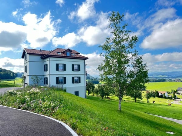 Traumhafte 5-Zi.Maisonette-Wohnung mit Weitblick - Wohnen im Grünen nahe Wil