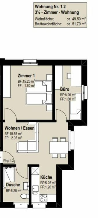 Nachmieter gesucht! Kleine feine 3-Zimmerwohnung 6