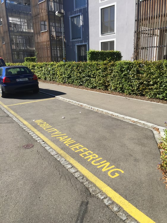Parkieren Sie bequem im Wiesengold Weinfelden 2