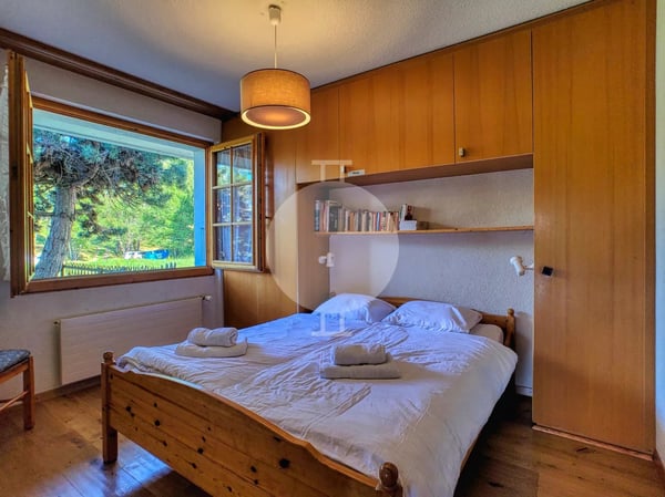 Magnifique appartement 1.5 pièces en rez-de-jardin situé aux Mayens-de-l'Ours 7