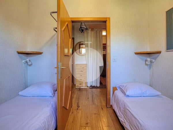 Magnifique appartement 1.5 pièces en rez-de-jardin situé aux Mayens-de-l'Ours 8