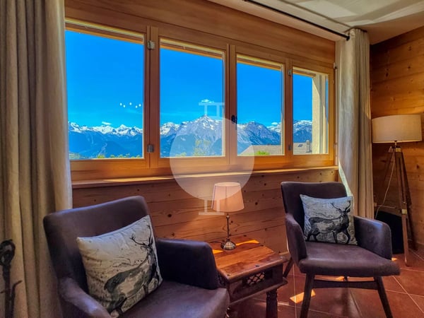 Magnifique 5.5 pièces de standing avec grand jardin et vue panoramique sur les montagnes 3