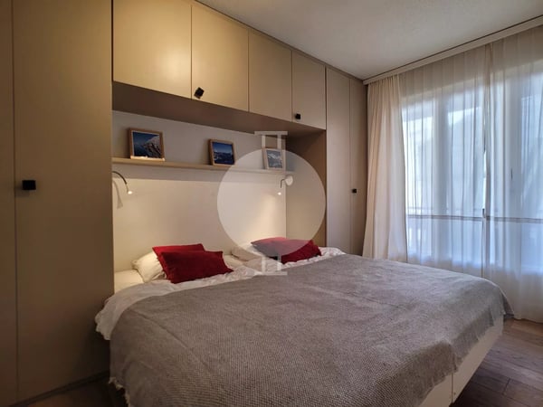 Charmant appartement 3.5 pièces entièrement rénové avec vue sur les montagnes 7