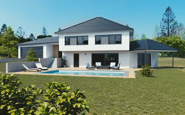 Bau Projekt in Blotzheim mit herrlicher Aussicht und toller Situation