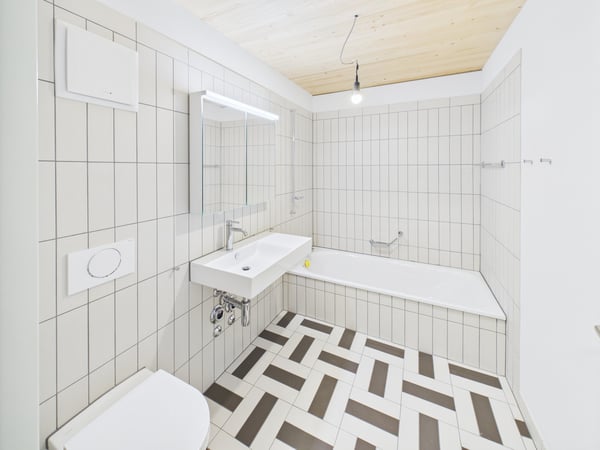 Familienfreundliche 3.5-Zimmer-Neubauwohnung mit Kindergarten im Areal 8