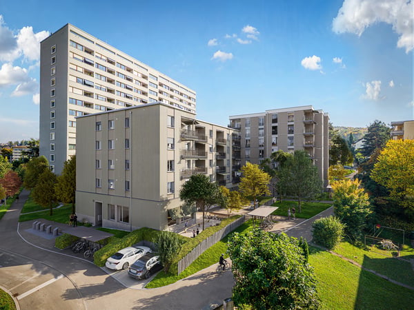 Sonnige Tage, angenehm kühle Wohnung - moderne 2.5-Zimmer-Neubauwohnung 12