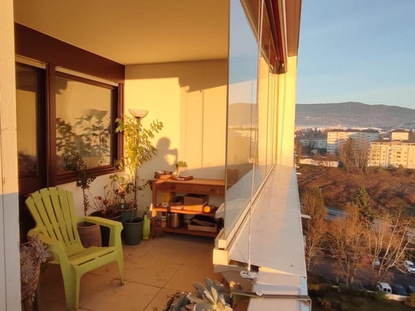 Attique traversant - Vue panoramique Mont-Blanc & Jura - 101 m² - 9