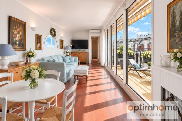 Appartement à vendre 2 pièces - AUTEUIL / JASMIN - Paris XVIème - 1