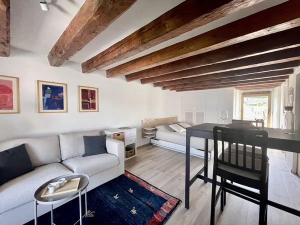 Studio meublé à louer ? Nyon, Rue de Rive 53 vue lac au 4e étage disponible le 1/11/2026 5