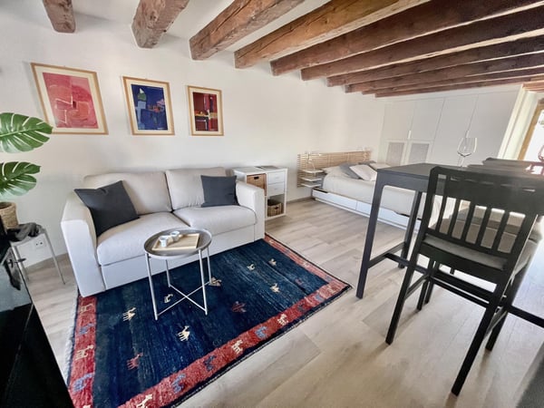 Studio meublé à louer ? Nyon, Rue de Rive 53 vue lac au 4e étage disponible le 1/11/2026 3