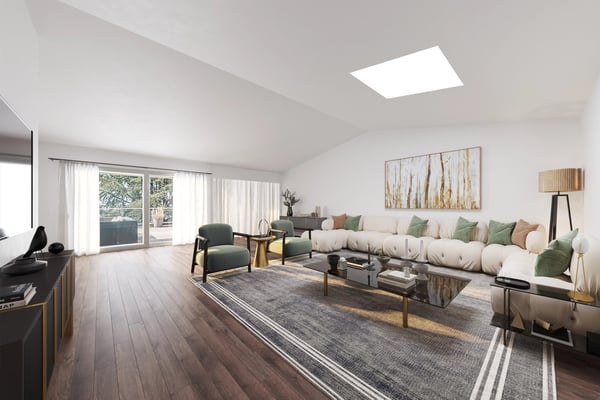 Duplex en attique avec vue dégagée sur le lac Léman 5