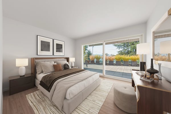 Duplex en attique avec vue dégagée sur le lac Léman 8