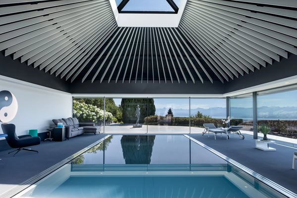 Magnifique propriété de prestige avec espace bien-être à Givrins 2