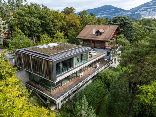 Maison d'architecte à Conches, entre nature, lumière et vue panoramique 1