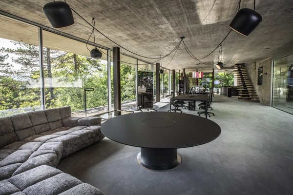 Maison d'architecte à Conches, entre nature, lumière et vue panoramique 12