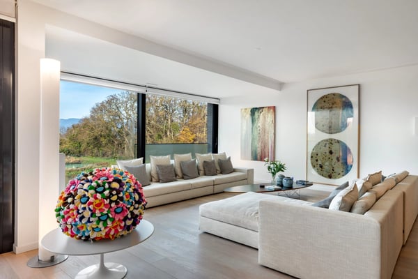 Grand appartement avec vue à Corsier 3