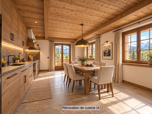 Beau chalet sur grand parcelle 6