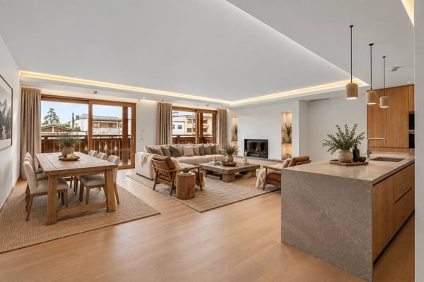 Un élégant appartement au coeur de Crans-Montana 2