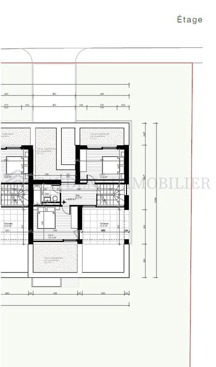 Villa A : Villa neuve contemporaine en pignon, HPE à Veyrier 9