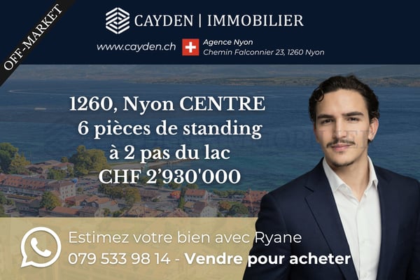 Superbe 6 pièces hyper-centre de Nyon 8