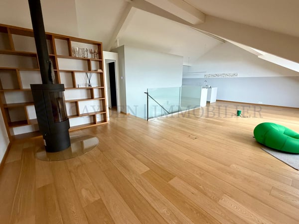 Sublime duplex rénové vue imprenable sur le lac Léman 2