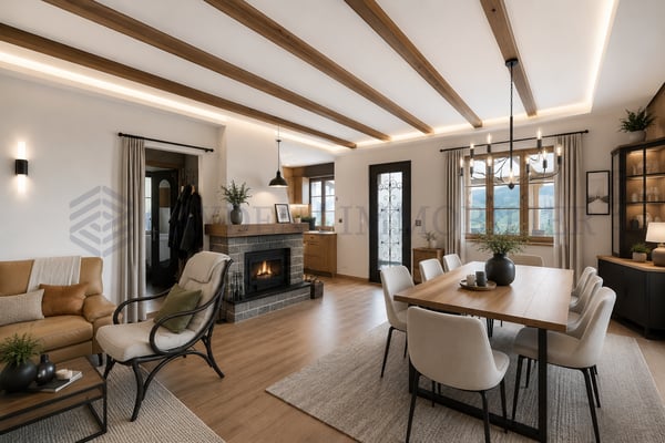 Chalet authentique, vue panoramique sur les montagnes 13