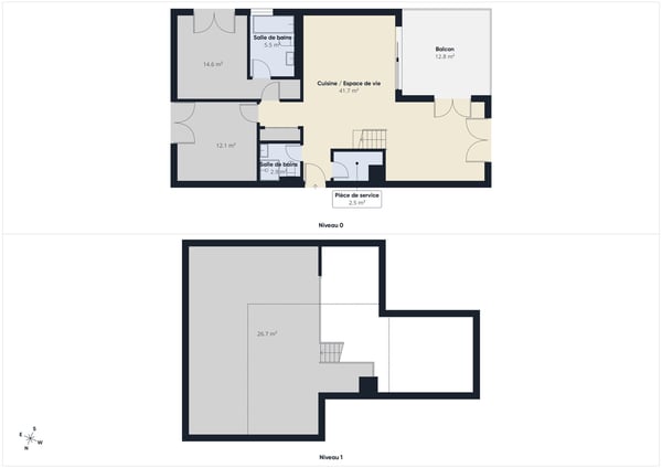 Appartement neuf avec grand balcon 11